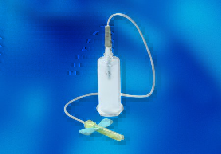 Set Blood Collection Butterfly BD Vacutainer® Safety-Lok™ with Holder 23 Gauge 3/4 Inch Needle Length Safety Needle 12 Inch Tubing Sterile (25/BX 8BX/CS) by BD  ID 368653